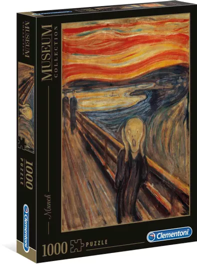 Παζλ 
2D Clementoni Munch: Η Κραυγή 1000 Κομμάτια