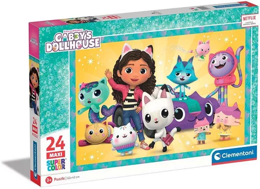 Παζλ 2D Clementoni Gabby’s Dollhouse για 3+ Ετών 24 Κομμάτια