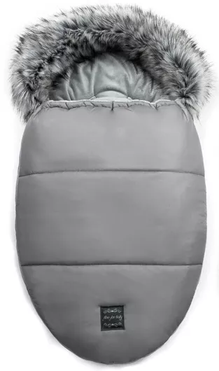 Ποδόσακος Καροτσιού Beboulino Egg 87x48cm Γκρι