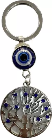 Τουριστικό Μπρελόκ Souvenir Greece 280280 με Ματάκι Μεταλλικό Σετ 12τμχ