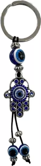 Τουριστικό Μπρελόκ Souvenir Greece 280396 με Ματάκι Μεταλλικό Σετ 12τμχ