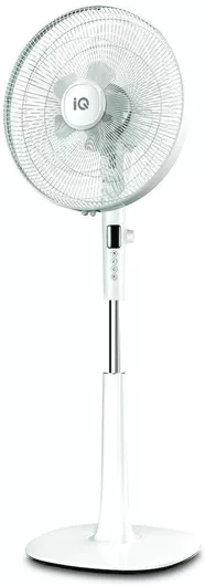 Ανεμιστήρας IQ PSF-4510 Ορθοστάτης 28W 40cm με Τηλεχειριστήριο Λευκό