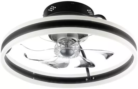 Ανεμιστήρας Οροφής Life Halo 50cm με LED & Τηλεχειριστήριο 20W Γκρι