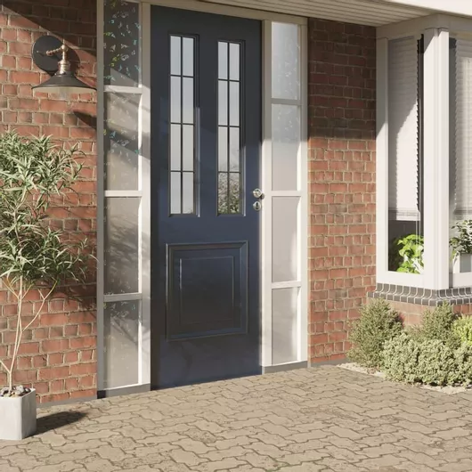 Αυτοκόλλητο Βιτρίνας vidaXL Αμμοβολής 3D Ουράνιο Τόξο 1000x60cm PVC Διάφανο