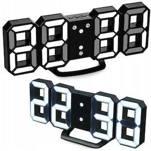 AT00001561 Επιτραπέζιο Ψηφιακό Ρολόι με Ξυπνητήρι Μαύρο AT00001561