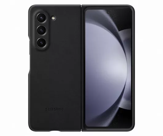 Samsung Back Cover Δερματίνης Graphite Samsung Galaxy Z Fold 5, Samsung