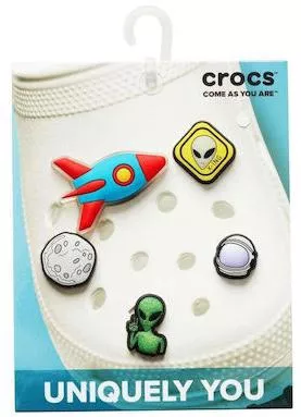Καρφιτσες Crocs Jibbitz Aliens Σετ 5τμχ