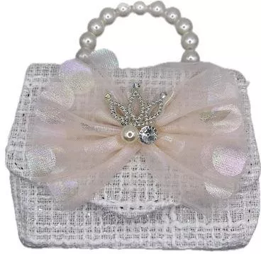 Παιδική Τσάντα Pink Lady Ώμου για Κορίτσι 14x7cm Λευκό