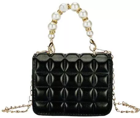 Παιδική Τσάντα Pink Lady Ώμου Δερματίνη για Κορίτσι 9x2cm Μαύρο