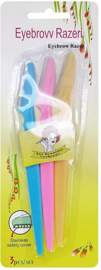 Σετ Ξυραφάκια Φρυδιών 4teen-4ty 14.5cm 3τμχ