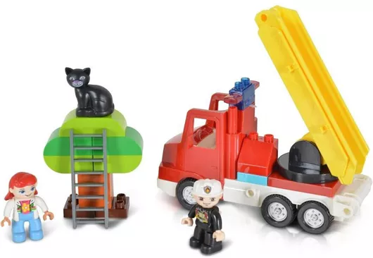 Τουβλάκια Moni Building Blocks Fire Σετ 20τμχ για 3+ Ετών Πλαστικό