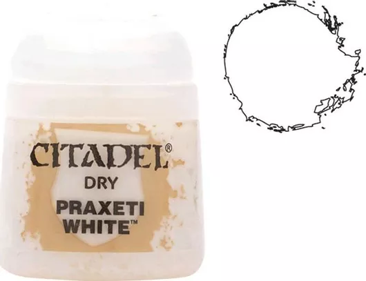 Χρώμα Μοντελισμού Citadel Dry 12ml Praxeti White
