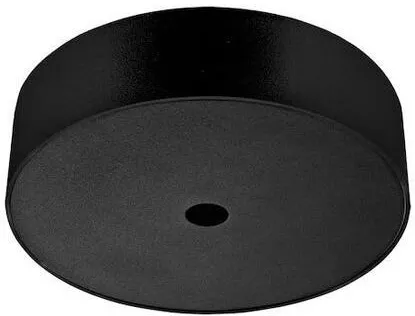 Ροζέτα για Φωτιστικά Αλουμινίου Aca Μαύρο