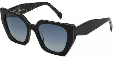 Γυναικεία Γυαλιά Ηλίου Stefano Rosseti 1414,C2 Cat Eye Κοκκάλινος Σκελετός Μαύρο