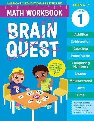 Brain Quest Math Workbook: 1st Grade