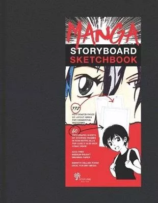 Manga Storyboard Sketchbook Union Square