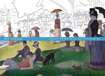 Art Studio: Great Paintings To Colour In