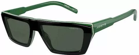 Ανδρικά Γυαλιά Ηλίου Arnette Τετράγωνα Κοκκάλινος Σκελετός Μαύρο