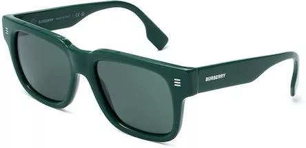 Ανδρικά Γυαλιά Ηλίου Burberry Τετράγωνα Κοκκάλινος Σκελετός Μαύρο