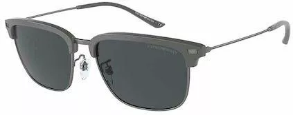 Ανδρικά Γυαλιά Ηλίου Emporio Armani Τετράγωνα Mixed Υλικά Γκρι