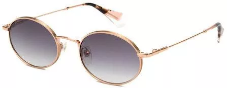 Γυναικεία Γυαλιά Ηλίου Gigi Barcelona 6778 / 0 Οβάλ Μεταλλικός Σκελετός Ροζ Χρυσό