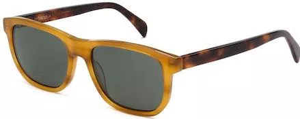 Ανδρικά Γυαλιά Ηλίου Infinity Τετράγωνα Κοκκάλινος Σκελετός Κίτρινο