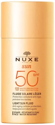 Αντηλιακή Κρέμα Προσώπου Nuxe Sun Ελαφριάς Υφής SPF50 50ml
