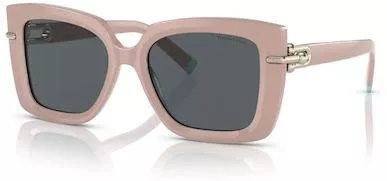 Γυναικεία Γυαλιά Ηλίου Tiffany & Co Oversized Κοκκάλινος Σκελετός Ροζ