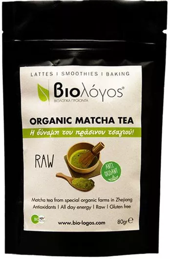 Βιολογικό Matcha Βιολόγος σε Σκόνη 80gr