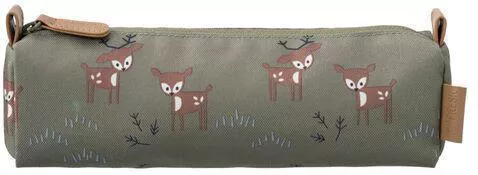 Fresk Pet Deer Κασετίνα Βαρελάκι με 1 Θήκη Πράσινο