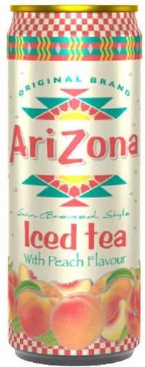 Ice Tea Arizona Κουτί Ροδάκινο Χωρίς Ανθρακικό 24x330ml
