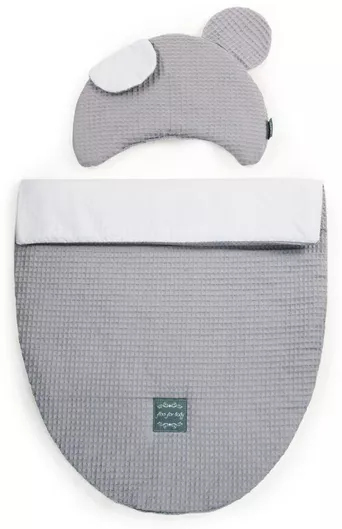 Σετ Προίκας Beboulino για Καρότσι Gofre For Baby Γκρι