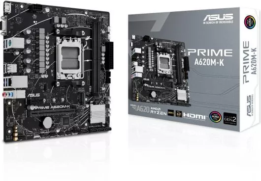 Motherboard Asus Prime A620M-K Micro ATX με AMD AM5 Socket