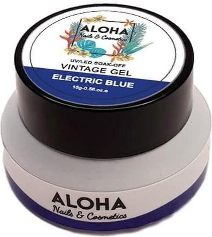 Gel Νυχιών Aloha Vintage Electric Blue 15gr