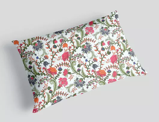 Μαξιλαροθήκη Family Enterprise Βαμβακερή 70x50cm Floral Πολύχρωμο