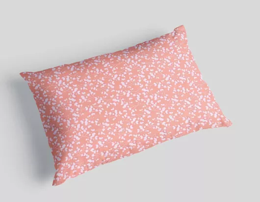 Μαξιλαροθήκη Family Enterprise Βαμβακερή 70x50cm Ροζ