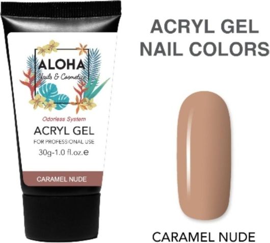 Acryl Gel Aloha UV/LED Caramel Nude 30gr