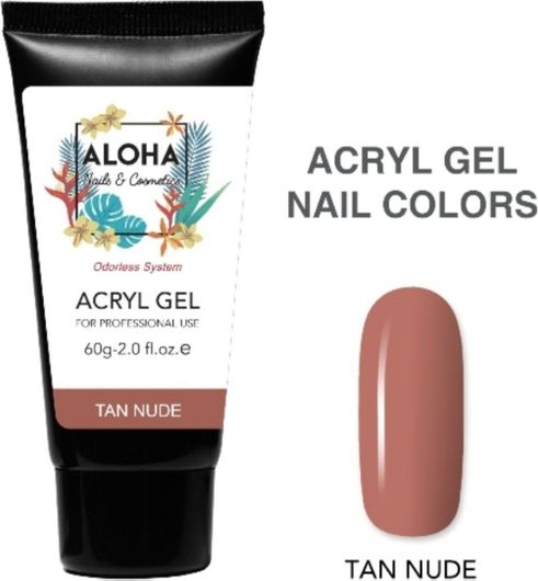 Acryl Gel Aloha UV/LED Tan Nude 60gr