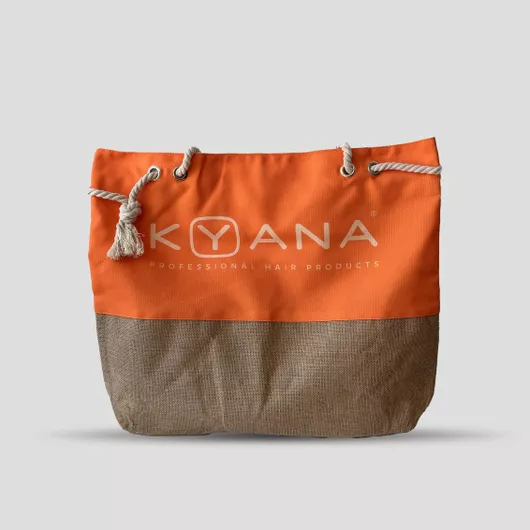 Παιδική Τσάντα KYANA Υφασμάτινη Beach Bag Πορτοκαλί