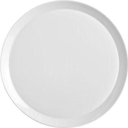 Πιατέλα Σερβιρίσματος Bormioli Rocco Ronda Pizza από Πορσελάνη Λευκό με Διάμετρο 33.5cm