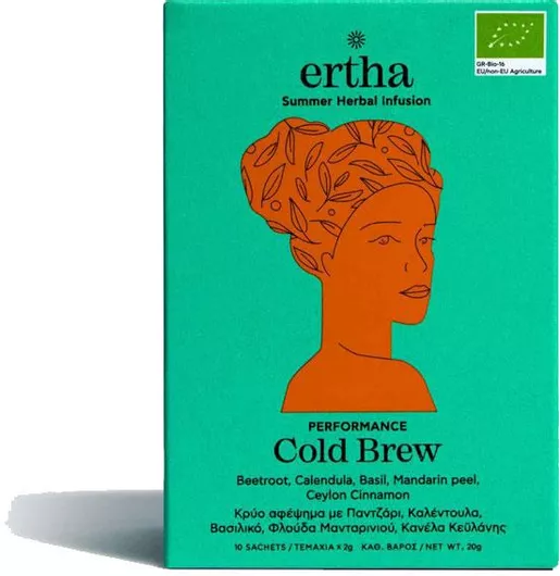 Μείγμα Βοτάνων Ertha Performance 10 Φακελάκια 20gr