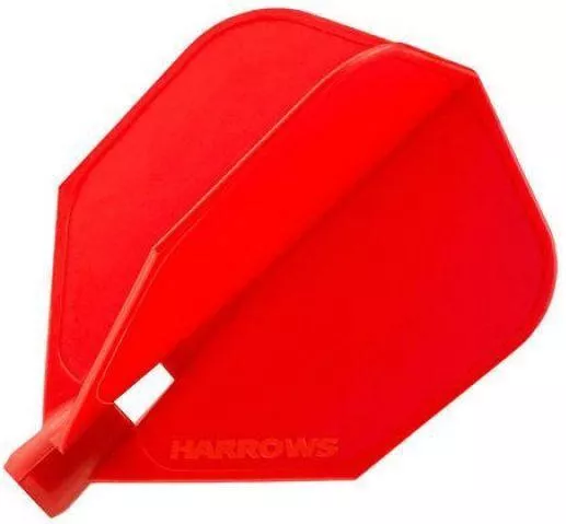 Ουρές για Βελάκια Harrows Clic Σετ 3τμχ Κόκκινο