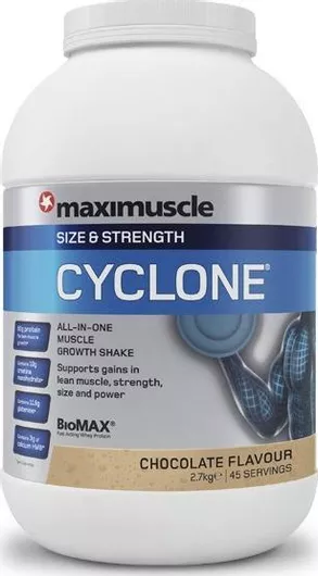 Maximuscle Size & Strength Cyclone Σοκολάτα 2.7kg