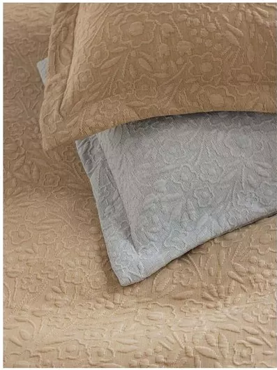 Μαξιλαροθήκες Palamaiki Alina Oxford Grey 50x70cm Σετ 2τμχ Γκρι