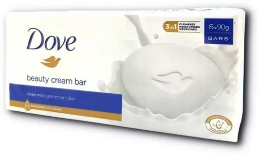 Μπάρα Σαπουνιού Dove Beauty Cream Bar 6x90gr
