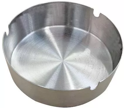 Σταχτοδοχείο Array 10cm Σετ 6τμχ Ασημί