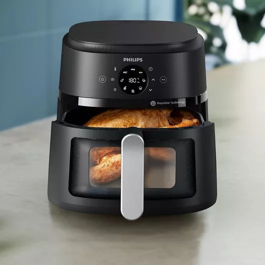 Air Fryer Philips NA231/00 6.2lt Μαύρο
