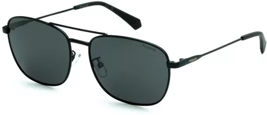 Γυαλιά Ηλίου Ανδρικά Polaroid με Μεταλλικό Σκελετό 5916 Μαύρο