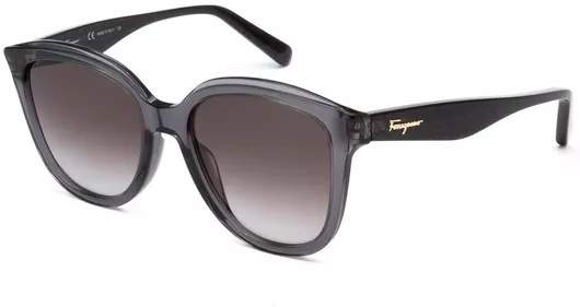 Γυαλιά Ηλίου Γυναικεία Ferragamo με Κοκκάλινο Σκελετό 5318 Γκρι