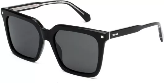 Γυαλιά Ηλίου Γυναικεία Polaroid με Κοκκάλινο Σκελετό 5417 Μαύρο